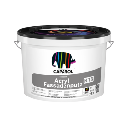 Штукатурка фасадна акрилова Caparol "Capatect Acryl Fassadenputz K15 TR", База прозора 25 кг.