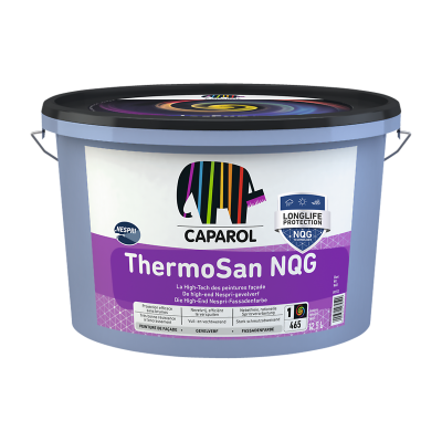 Фарба фасадна силіконова матова Caparol "ThermoSan NQG" База 1, 12,5 л.