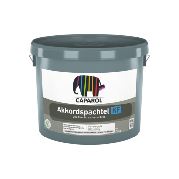 Шпаклівка вологостійка інтер'єрна акрилова матова Caparol "Akkordspachtel KF E.L.F." Натурально біла, 25 кг.