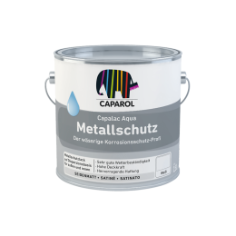 Емаль водорозчинна для металу Capalac Aqua Metallschutz Біла, 2,4 л.